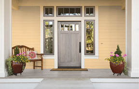 Wood'n Finish Front Door Kit - Weathered Wood