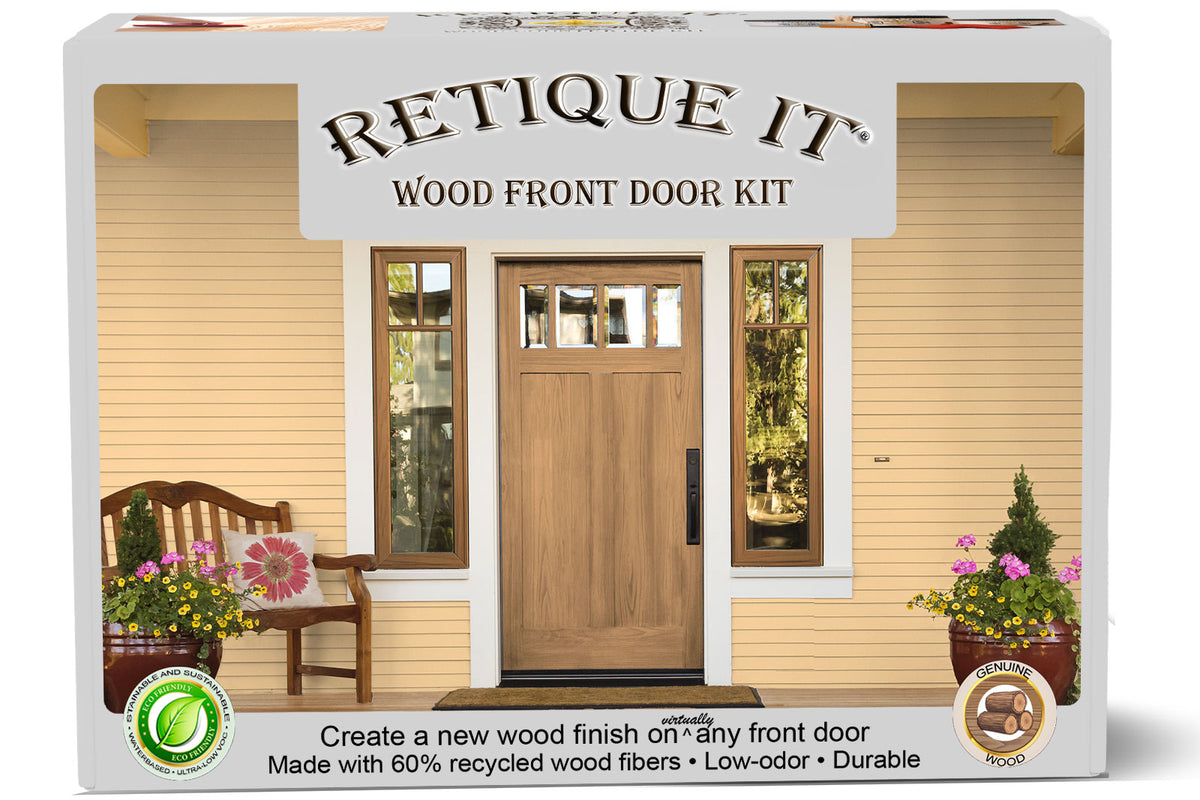 Wood'n Finish Front Door Kit - Barnwood