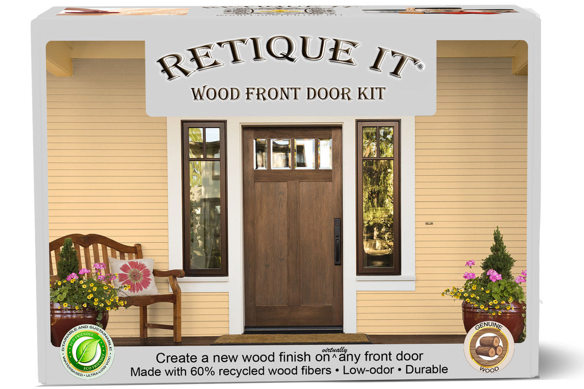 Wood'n Finish Front Door Kit - Dark Oak