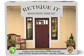 Wood'n Finish Front Door Kit - Red Mahogany