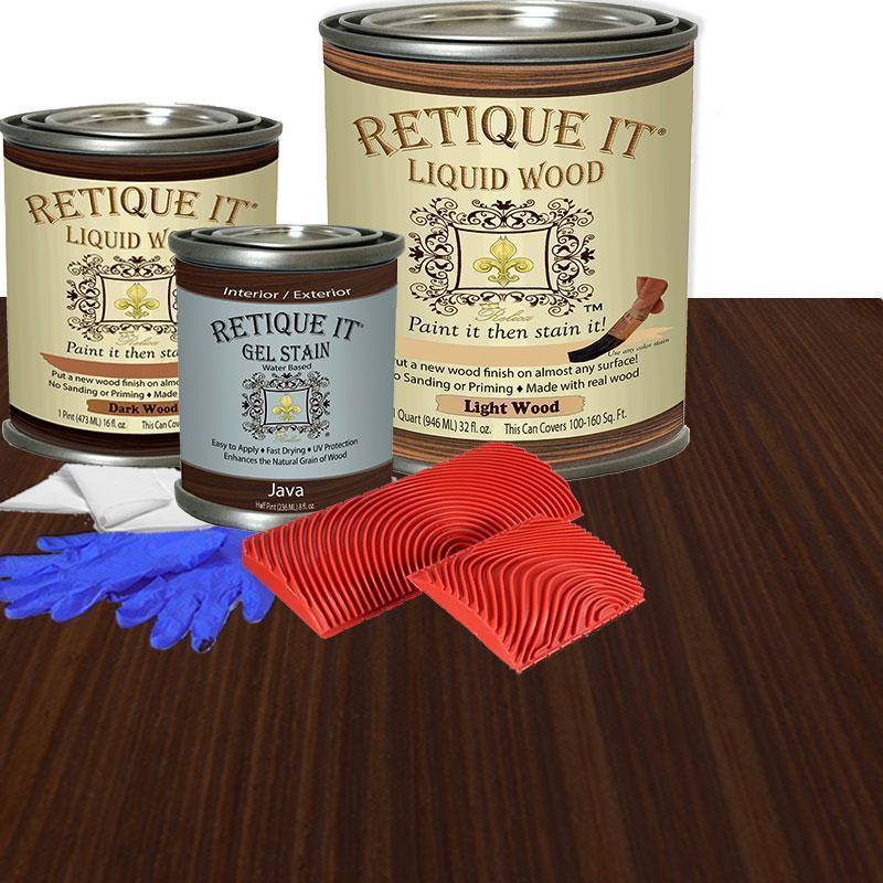 Liquid Wood Kits - Water-based Stain