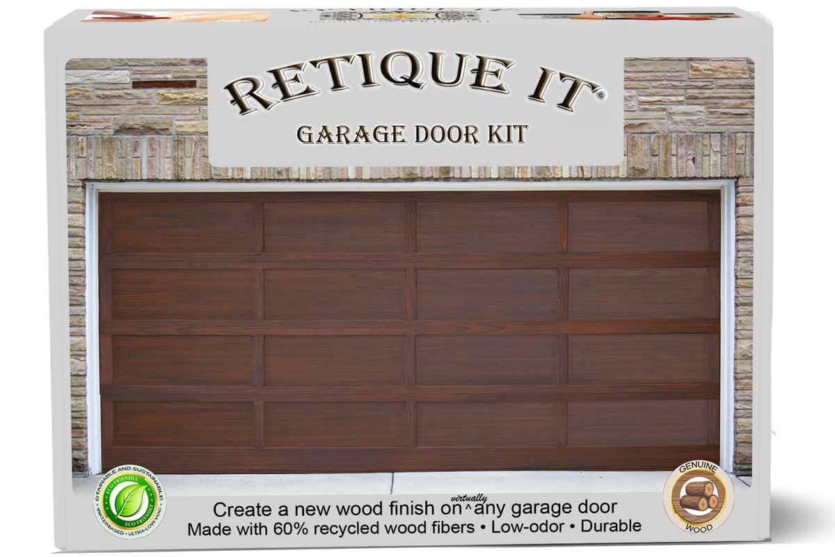 Wood'n Finish Garage Door Kit - Java