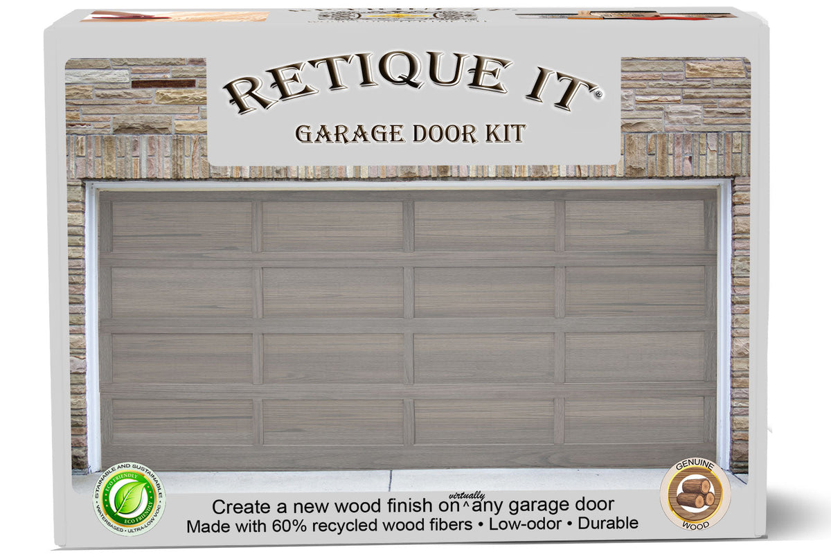 Wood'n Finish Garage Door Kit - Weathered Wood